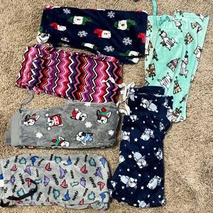 6 Girls size 12-14 Pajama pants bundle may be sold separately